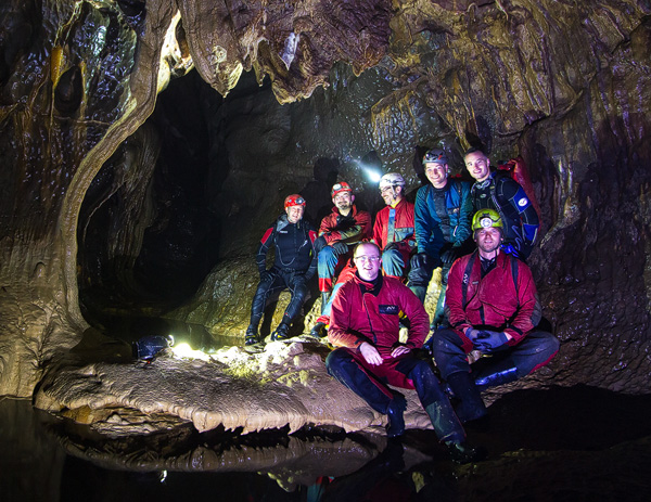 Gruppenfoto in der Markov Spodmol